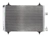 Condensator climatizare Citroen C5, 2004-; Citreon C6, 09.2005-, Peugeot 407, 05.2004-2011, full aluminiu brazat, 555 (520)x365 (340)x16 mm, cu uscat