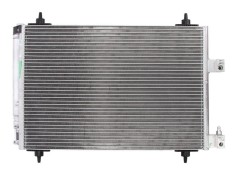 Condensator climatizare Citroen C5, 2004-; Citreon C6, 09.2005-, Peugeot 407, 05.2004-2011, full aluminiu brazat, 555(510)x358x16 mm, cu uscator si f