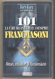 101 lucruri inedite despre Francmasoni-Barb Karg