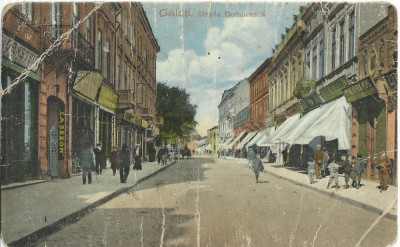 AMS# - ILUSTRATA/VEDERE GALATI, STRADA DOMNEASCA 1916 CIRCULATA foto