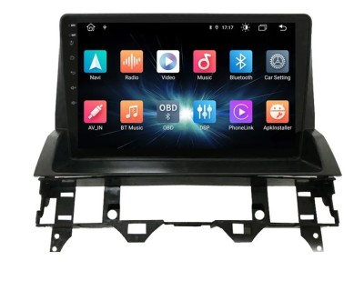 Navigatie Auto Multimedia cu GPS Mazda 6 (2002 - 2009) 4 GB RAM si 64GB ROM, Slot Sim 4G pentru Internet, Carplay, Android, Aplicatii, USB, Wi-Fi, Blu foto