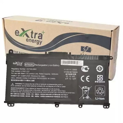 Baterie compatibila Laptop, HP, 14S-DQ, HT03XL, 11.4V, 3400mAH, 39Wh foto