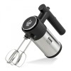 Mixer de mana Zass ZHM 08 Negru, 300W, 5 viteze, Accesorii incluse: Batatoare, Malaxoare