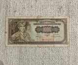 Bancnota 1000 dinari 1955 Iugoslavia