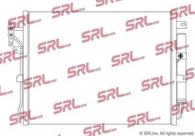 Condensator climatizare AC Land Rover Discovery/Lr3 09, Discovery/Lr4 16, Range Rover Sport 13, motor: 2.7 d, Condensator cu filtru uscator, foto