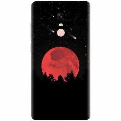 Husa silicon pentru Xiaomi Remdi Note 4X, Blood Moon foto