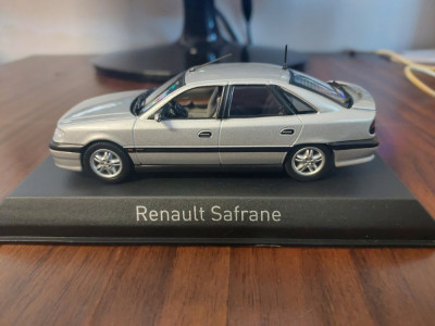 Macheta RENAULT SAFRANE BITURBO BACCARA 1993 - Norev, scara 1/43, noua. foto