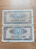 Lot 2 Bancnote Romania 5 lei 1966