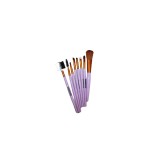 Pensule machiaj, Makeup Brush, 8 pensule Lila