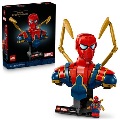 LEGO Bustul lui Iron Spider-Man Quality Brand foto
