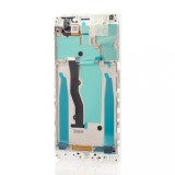 Display LCD cu Rama Alb Lenovo K8 Note - Ecran Inlocuire Telefon