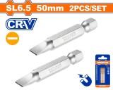 WADFOW - SET BITI SL6.5 50MM - 2 BUC PowerTool TopQuality