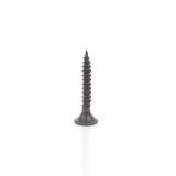 Surub pentru gips carton, autofiletant, cap inecat cruce, din otel fosfatat gri, 3.5 x 25 mm