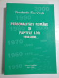 PERSONALITATI ROMANE SI FAPTELE LOR 1950-2000 volumul XXIX - Constantin Toni DARTU