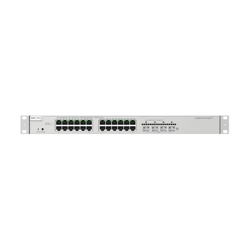 Switch 24 porturi PoE+, 4 porturi SFP+, Gigabit, L3 Cloud Management - Ruijie RG-NBS5200-24GT4XS-P