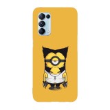 Husa compatibila cu Oppo Reno 4 Lite model Wolverine Minion Edition, Silicon, TPU, Viceversa