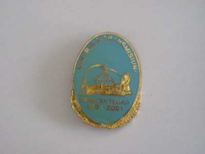 QW9 N2 82 - insigna - militar - Centrul 51 transmisiuni 50 ani - 2001 foto