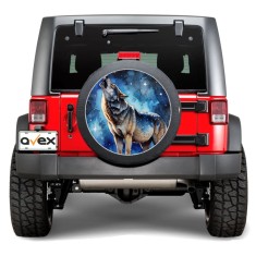 Sticker Auto &quot;Roata de Rezerva&quot; rezistenta la intemperii si raze UV, diametru 55 cm, Cod: AVX-RR01