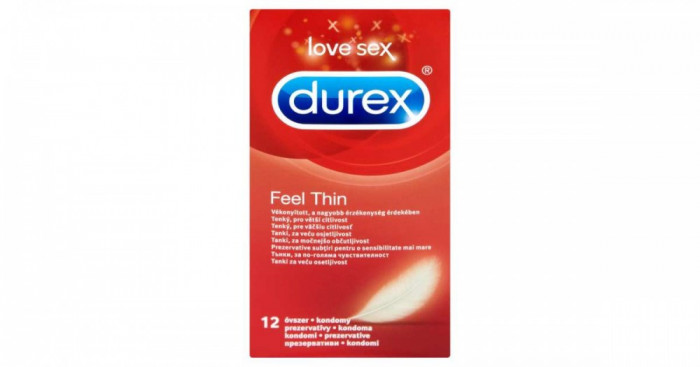 Durex Feel Thin &Oacute;vszer 12db