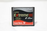 Card memorie CF Compact Flash SanDisk Extreme III 2 GB - ESP Technology