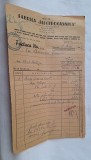 Fabrica ELECTROCASNICA, industrie nationalizata - Factura pentru masina de calcat, document vechi din anul 1949