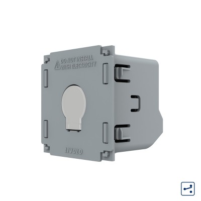 Modul Intrerupator Simplu Cap Scara / Cruce cu Touch LIVOLO - Serie Noua SmartElectro IntelligentHouse foto