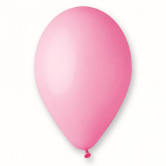 Baloane roz 19 cm din latex standard set 100 buc foto