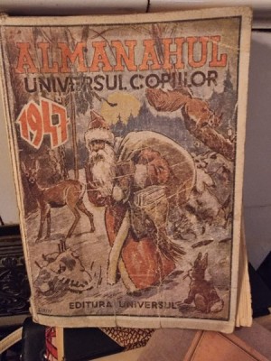 Almanahul Universul Copiilor - 1947 foto