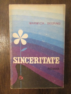SINCERITATE -WARWICK DEEPING foto