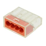 Terminal universal pentru cabluri, 4 pini, 0,75-2,5mm - 402536