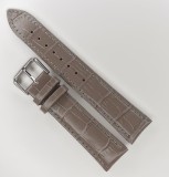 Cumpara ieftin Curea Ceas Matteo Ferari &ndash; Piele Natural? Gri, Imprimeu Crocodil, 20mm