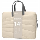 Innostyle Damska Torba Na Laptopa 14&amp;quot; Wodoodporna Carrylite Slim Beżowa