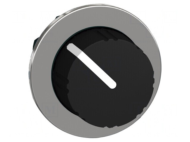 Comutator Rotativ 30mm Negru 2 Poziții
