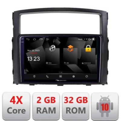 Navigatie Mitsubishi Pajero 5230-452 Android Ecran 720P Quad Core 2+32 carplay android auto CarStore Technology foto