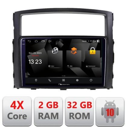 Navigatie Mitsubishi Pajero 5230-452 Android Ecran 720P Quad Core 2+32 carplay android auto CarStore Technology