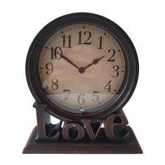 Ceas de perete, Love, 21 cm, HL-2967M