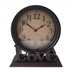 Ceas de perete, Love, 21 cm, HL-2967M