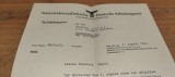 Scrisoare agenție Germania 1944 #A5914HAN, Europa, Documente