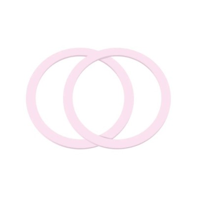 Adaptor Incarcare Wireless, MagSafe, Set 2x - JoyRoom (JR-Mag-M3) - Pink foto