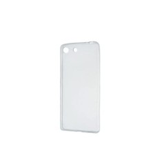 Husa Silicon Sony Xperia M5 Clear Grey Ultra Thin