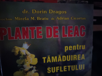 PLANTE DE LEAC PENTRU TAMADUIREA SUFLETULUI - DR DORIN DRAGOS,TRITONIC 2002 393p foto