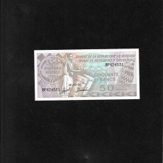 Burundi 50 francs 1991 seria424531 unc