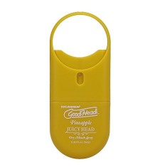 Spray pentru sex oral, GoodHead Juicy Head - Dry Mouth, umiditate instantanee, cu aroma de Ananas, 9 ml