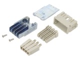 Conector ILME HDC MIXO GIGABIT 8 pini 5A CX 08 I6F insert contact mamă