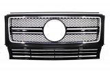 Grila Centrala compatibil cu Mercedes G-Class W463 (1990-2012) G65 Look Negru Lucios Edition FGMBW463AMGB