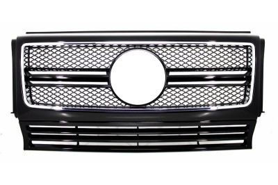 Grila Centrala Mercedes G-Class W463 (1990-2012) G65 Look Negru Lucios Edition Performance AutoTuning foto