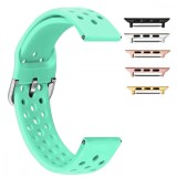 Curea din silicon compatibila cu Apple Watch 10, 46mm, Mint Green