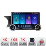 Navigatie Mercedes C W204 NTG4.5 Kit-w204-N45 Edotec 4+64 10.5 inch Incell 1K android Wifi 5Ghz gps internet CarStore Technology