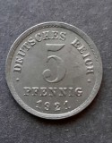 5 Pfennig - Wilhelm II, 1921, Germania - G 3248, Europa