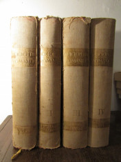 ENCICLOPEDIA ROMANIEI - D.GUSTI , 1938 ( 4 VOLUME,7 PORTETE ) foto